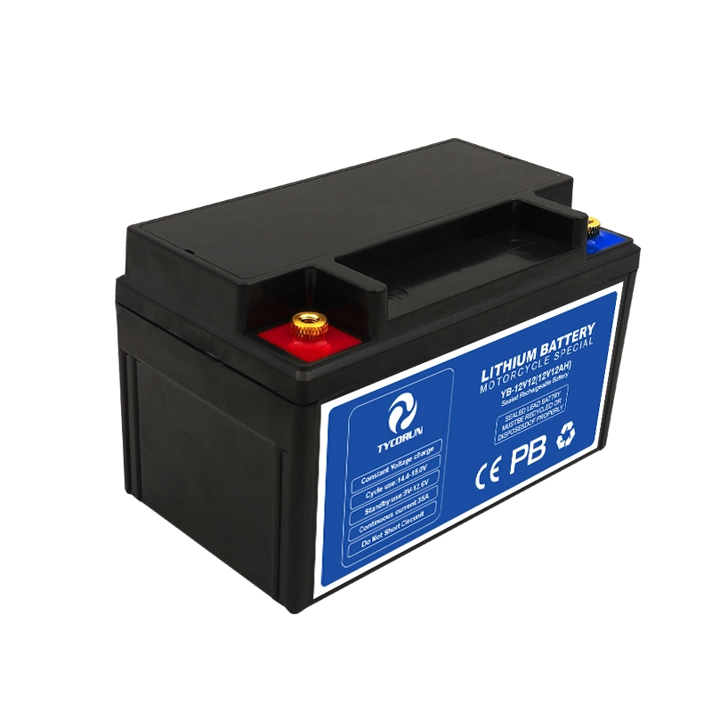 Tycorun OEM Starting Power Lithium Battery 12V 5ah 7ah 9ah 12ah 14ah LiFePO4 Motorcycle Battery