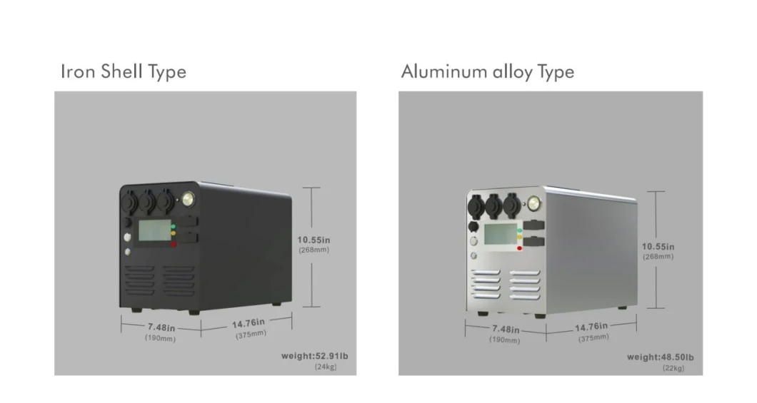 Outdoor Portable Rechargeable UPS RV Stoarge Lithium Battery