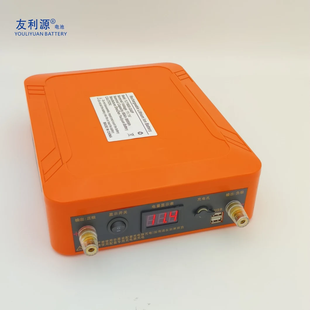 OEM Power Battery Factory/Manufacturer 18650 3s40p 11.1V80ah 888wh 12V Lithium-Ion Battery Pack 18650 Battery for Energy Storage System with BMS/PCB and Switch