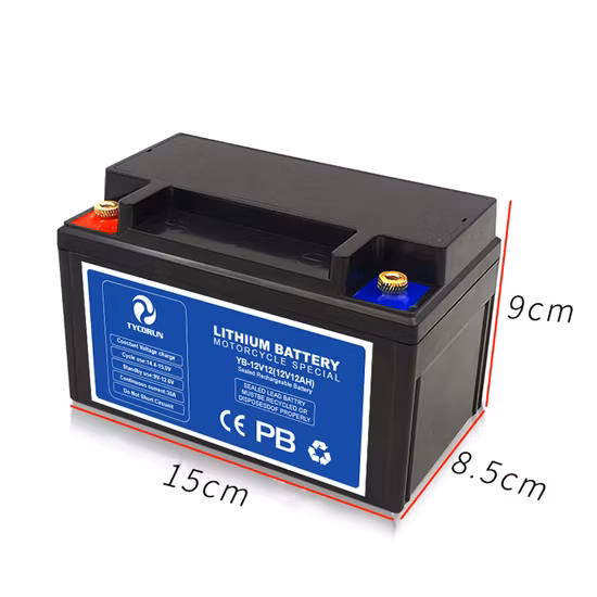 Tycorun OEM Motorrad-리튬 배터리 12.8V 5Ah 7Ah 9Ah 12Ah Ebike 12V Motorrad-Start배터리